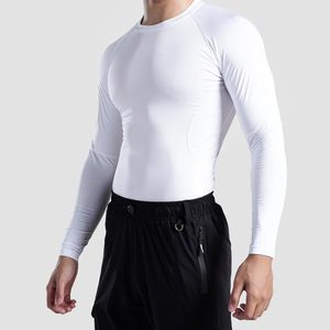 <b>Compression</b> <b>Shirts</b> <b>Man</b> Long Sleeve Gym Clothing UPF 50+ Sublimation Printed Custom MMA Surfing Rash Guard Compressed T-<b>Shirt</b> - Product Image 3