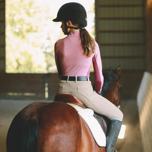 Vêtements d'équitation personnalisés au design moderne, très demandés, couche de base attrayante pour enfants, hauts d'équitation - Product Image 6