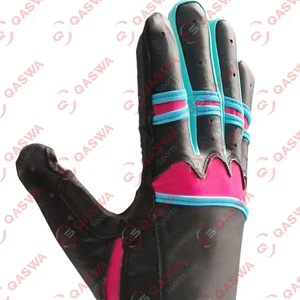 Nouveau design de gants de frappeur en cuir de haute qualité, prix de gros, gants de frappeur de baseball à manchette courte personnalisés - Product Image 1