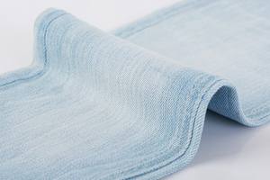 2023 nouvelle Collection <span class=keywords><strong>lin</strong></span> Denim <span class=keywords><strong>tissu</strong></span> léger 80% coton 20% <span class=keywords><strong>lin</strong></span> 6.2oz B/W sergé pour garçons Denim pantalon Collection 58/59 - Product Image 5