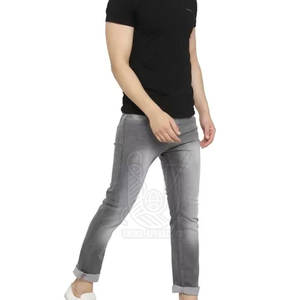 กางเกงยีนส์ผู้ชายทรงตรงน้ำหนักเบาสำหรับฤดูร้อน ผ้าฝ้าย 100% ระบายอากาศได้ดี แห้งเร็ว คุณภาพพรีเมียม ผลิตในปากีสถาน - Product Image 5