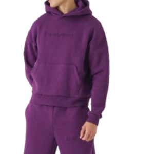 เสื้อสเวตเตอร์ผ้าฟลีซสำหรับผู้ชายและผู้หญิงเสื้อสเวตเตอร์ผ้าคอตตอนหนาใส่ได้ทั้งชายและหญิงมีฮู้ดระบายอากาศได้ดีมีลายพื้นไซส์ใหญ่พิเศษ - Product Image 2