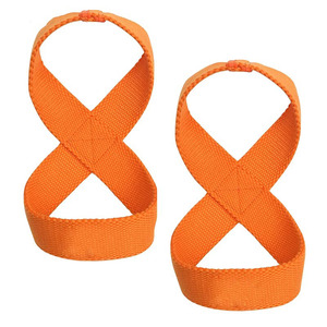 Sangles de musculation rembourrées en forme de 8, robustes et personnalisées, pour haltérophilie et entraînement de force - Product Image 4