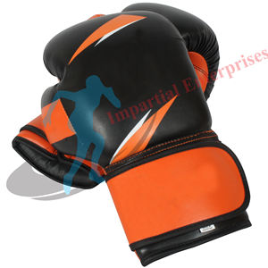Guantes de boxeo unisex profesionales de 8oz hechos a medida último cuero de PU transpirable para entrenamiento al aire libre y lucha para adultos - Product Image 2