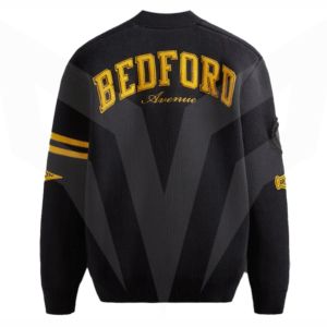 Cárdigan universitario de gran calidad, diseño personalizado unisex, cuello en V, botón de punto, ropa de calle griega bordada - Product Image 2