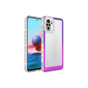 Funda Trasera de Silicona con Purpurina Degradada de Lujo para Xiaomi Poco M5S, Protección de Lente a Prueba de Golpes, Funda para Teléfono - Modelos 14 Plus 13 Pro Max - Product Image 1