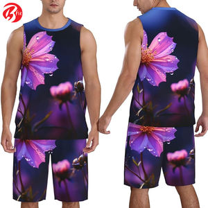 Vêtements d'entraînement d'équipe Bsci Polyester Sportswear Kit de basket-ball Vente à chaud Hommes Portent un ensemble complet d'uniformes de basket-ball sublimé - Product Image 6