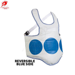 Chaleco Protector de Pecho de Cuero Sintético Premium para Prácticas Deportivas con Paneles de Flujo de Aire y Cierre Seguro - Product Image 2