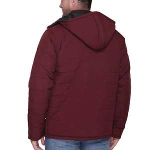 Nouveau design de manteau d'hiver pour hommes extérieur veste chaude en duvet épais manteau veste décontractée à la mode pour hommes avec logo personnalisé - Product Image 4