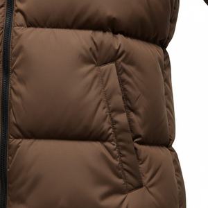 Veste matelassée pour femme sur mesure, fermeture éclair intégrale, capuche respirante, mode hiver, coton - Product Image 6