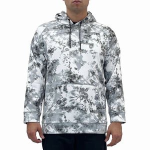 Top vente personnalisé cravate teinture à capuche pour hommes pull décontracté sweat Streetwear Design de mode coton matériel pour la saison d'automne - Product Image 3