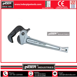 Clé à tuyau en aluminium américain de haute qualité pour le bricolage et l'utilisation industrielle Support personnalisé OEM et ODM - Product Image 3