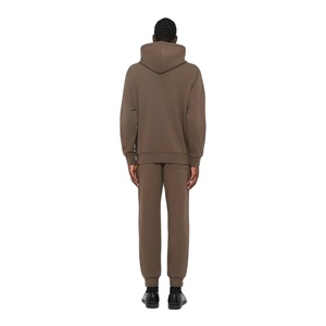 Ensemble de survêtement décontracté pour homme en molleton de coton épais 500 g/m² avec sweat à capuche et pantalon de jogging, idéal pour l'automne, le streetwear et la gym - Product Image 3