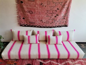 Juego de Sofa de Suelo Oriental-Esponja de Algodón de Calidad-200x80x20 cm-Cualquier Color Es Posible. - Product Image 2