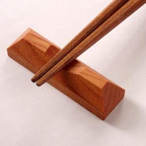 Custom Logo Eco-Friendly Wooden <b>Chopstick</b> Holder <b>Rest</b> Unique Restaurant Dinnerware Wholesale Pricing Made in Vietnam - Product Image 2