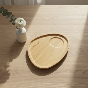 Plat de service en contreplaqué de qualité supérieure 3202983-23X17, nouveau design, pour le thé, les collations, l'affichage - Product Image 6