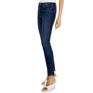 INC International Concepts Jeans skinny Madison da donna in denim blu elasticizzato, semplici, lavabili, traspiranti, taglia 6, pantaloni a sigaretta - Product Image 1
