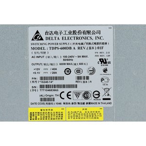 300-2319-01 แหล่งจ่ายไฟ SUN POWER 600W ปรับปรุงใหม่ - Product Image 4