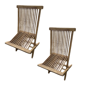 Hot Selling <b>Outdoor</b> <b>Furniture</b> Teak Wood Water Base Garden Folding Chair Garden Chair Eco-Friendly - Product Image 2