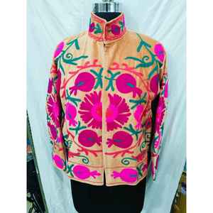 Chaqueta Reversible de Terciopelo y Algodón para Mujer Sujani, con Logotipo Personalizado, Estilo Bomber Acolchado, Chaqueta de Invierno para Otoño, Talla XL, Piel de Oveja, Corta - Product Image 1