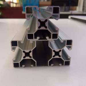 Perfil de Extrusión de Aluminio con Ranura en T de 40x40 mm, Aleación 6063/6061, Estructura Industrial, Tratamiento de Superficie Personalizado, Longitud de 6 m - Product Image 2