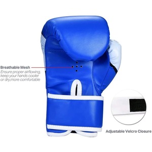 Venta al por mayor de cuero guantes de boxeo de entrenamiento nueva llegada - Product Image 4