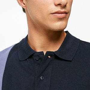 T-shirt 100% coton pour homme Tissu respirant de haute qualité Logo de marque personnalisé Polo décontracté à manches courtes dans le dernier style - Product Image 3