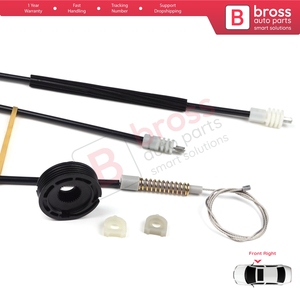 Kit de Reparación de Elevalunas BWR1050, Lado Derecho, para C70 873 1998-2005 Cabrio Convertible CC - Product Image 5