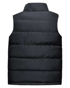 El mejor chaleco acolchado de algodón pesado para hombres, cómodo, uso seguro, meses fríos de invierno, logotipo transpirable, decoración hecha de cuero de nailon - Product Image 3