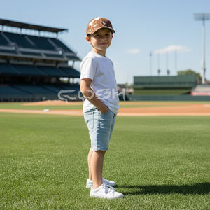 Gorras de Béisbol Estilo Western de Cuero con Pelo de Vaca para Adultos y Niños - Product Image 5