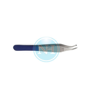 Pinzas para Tejidos con Logotipo Personalizado, 1x2 Dientes, Instrumentos Quirúrgicos Delicados y Curvos, Pinzas para Tejidos con 1x2 Dientes, Delicadas y Curvas - Product Image 6