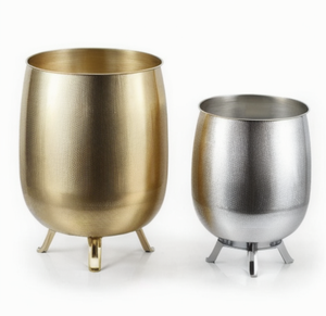 NOUVEAU DESIGN CENTRE DE TABLE DÉCORATIF MODERNE BOL MARTELÉ EN ALUMINIUM AVEC CUIVRE FINI ANTIQUE DÉCOR MAISON - Product Image 5