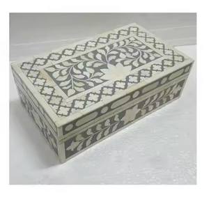 Caja de Joyería de Madera Plástica de Lujo Moderna Hecha a Mano con Estilo Único para Guardar Collares y Anillos, Almacenamiento para Días Festivos - Product Image 5