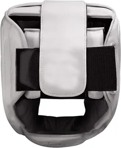 Protector de cabeza de boxeo para hombres y mujeres, protector de cabeza profesional hecho a medida con logotipo, hecho de cuero pu - Product Image 2