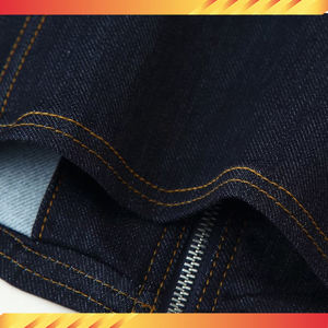 Nouveau modèle Automne/Hiver pour femme, style vintage, coupe classique, décontracté, en denim éco-responsable imprimé, avec tissu extensible (Spandex/Polyester) et manches longues - Product Image 6