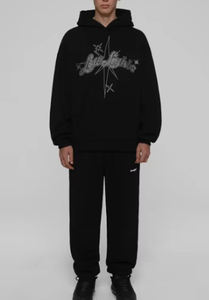 Nueva llegada Sudaderas con capucha de diamantes de imitación Ligero Bajo MOQ Sudaderas con capucha de diamantes de imitación de color personalizado - Product Image 6