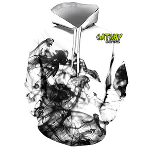 เสื้อฮู้ดดี้โอเวอร์ไซส์ผ้าฟลีซแบบครอปสำหรับผู้ชาย ผลิตตามสั่ง (OEM) คุณภาพสูง สไตล์ฮิปฮอป แห้งเร็ว น้ำหนัก 220 กรัม พร้อมงานพิมพ์ซิลค์สกรีน - Product Image 3