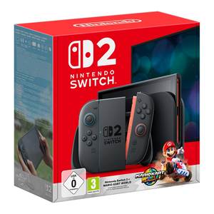 Console Nintendo Switch avec pack Mario Kart World noir, jeu vidéo portable 10015920 - Product Image 2