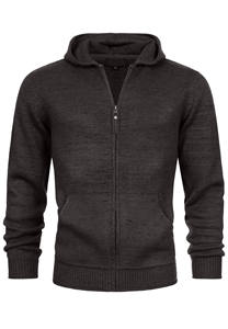 Sweat-shirts à capuche surdimensionnés respirants à épaules tombantes avec logo imprimé en 3D personnalisé, style zippé, couleur contrastée pour hommes - Product Image 4