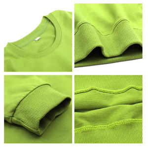 Logo personnalisé 500 Gsm 100% coton pull lourd épaules tombantes sweats coupe surdimensionnée sweat-shirt à col rond - Product Image 2