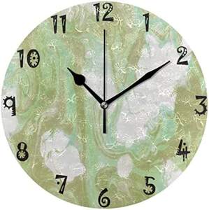 Mode Marbre mur décoratif maison minimaliste décoratif à la main Marbre station suspendue horloge murale fabriqué en Inde artisanat - Product Image 6