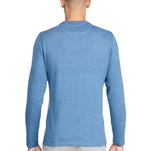 Sudadera Casual de Manga Larga para Hombre, Mezcla de Algodón Suave, Ecológica, Cuello Redondo, Colorida, para Otoño e Invierno, Estilo Diario - Product Image 3