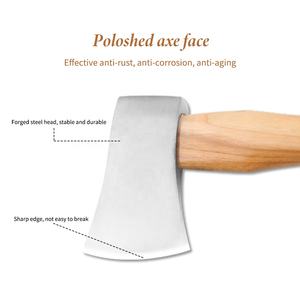 Wholesale Customized OEM ODM Cutlery Factory Professional <b>Axe</b> <b>Wooden</b> Handle <b>Axe</b> Durable Hunting Outdoor Tool <b>Axe</b> <b>Cutting</b> Forest - Product Image 3