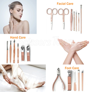 Kit de manicura de acero inoxidable con logotipo personalizado Herramientas duraderas para el cuidado de las uñas y las necesidades de aseo - Product Image 2