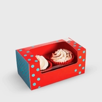 Boîte à gâteaux polyvalente de qualité supérieure, emballage alimentaire robuste pour gâteaux, macarons, produits de boulangerie, pâtisseries, présentation et stockage de desserts