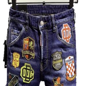 High Quality Regular Fit Casual Canvas <b>Denim</b> Jeans Button Fly Men Wholesale Price 2026 Custom Logo Printing Trousers - Product Image 6