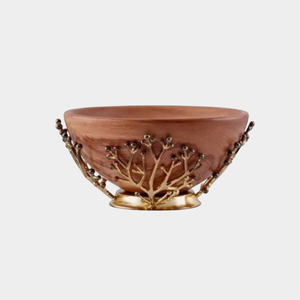 Finest Quality Wood Salad <b>Serving</b> <b>Bowl</b> With Silver Accent Fruits <b>Serving</b> <b>Bowl</b> For Home Decor Table Top <b>Serving</b> <b>Bowl</b> In Low Price - Product Image 4