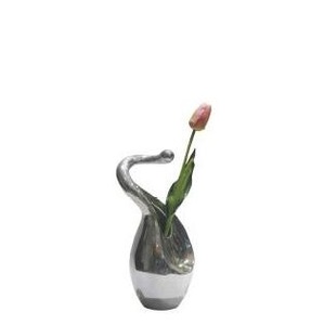 Vases à fleurs en aluminium de luxe, design côtier, décoration moderne pour la maison, qualité supérieure, vase de table pour mariage et Noël - Product Image 4