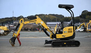 รถขุดขนาดเล็ก/รถตีนตะขาบ ยี่ห้อ Yanmar Vio17 สีเหลือง รุ่นปี 2023 มือสอง น้ำหนัก 1 ตัน เครื่องยนต์ 75 กิโลวัตต์ สำหรับงานก่อสร้างในฟาร์ม - Product Image 3