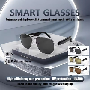 Lentes Inteligentes para Hombre con Asistente de Llamadas de Voz, Resistentes al Agua IPX5, Control Táctil, Navegación AR, Lentes de Sol para Exteriores - Product Image 2